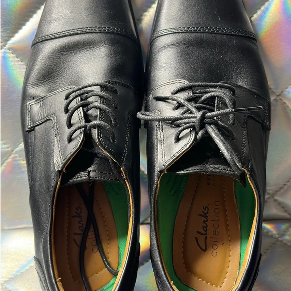 Men’s Black Clark Lace‎ Up Shoes main image 6